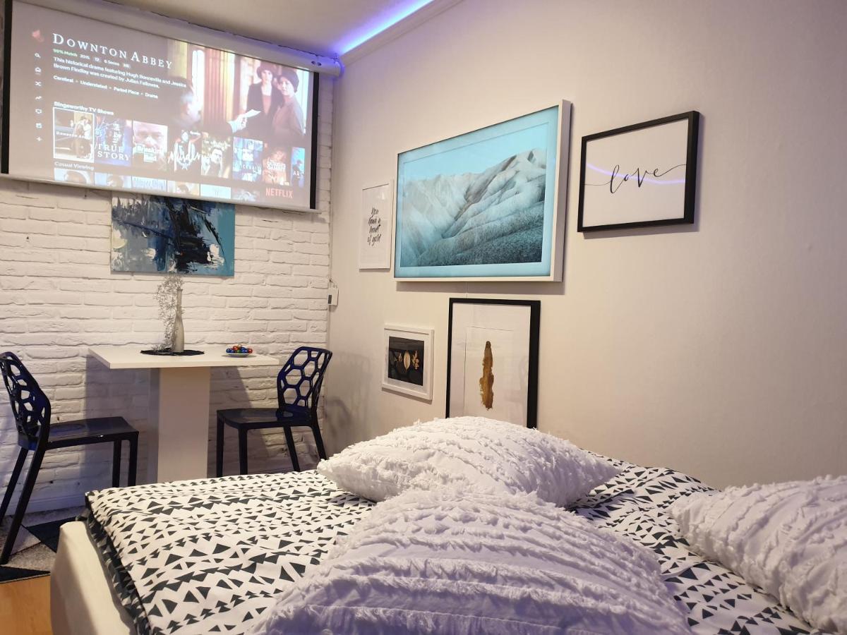 Gemuetlich U. Modern, Balkon,Pp,Strand,Delongi,Heimkino! Leilighet Glücksburg Eksteriør bilde